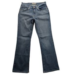 Levis Jeans Womens 30w Blue Denim Curvy Bootcut Low-Mid Rise Classic Y2k Country